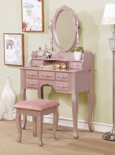 Rose Gold Vanity Set L427