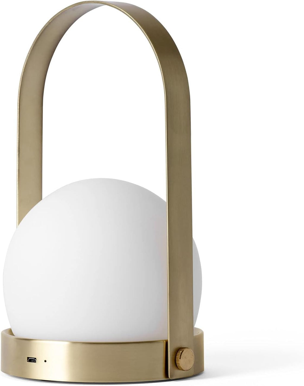 Portable LED Lamp, Dimmable and Rechargeable, Matte Black U717