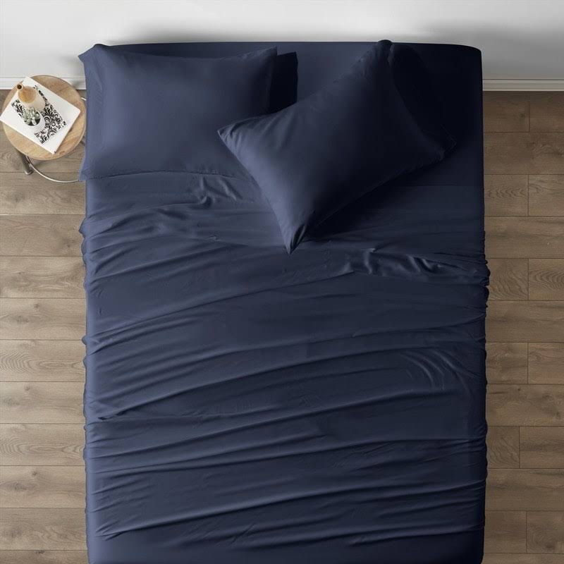 Rayon from Bamboo 4-Piece King Bed Sheet Set J181