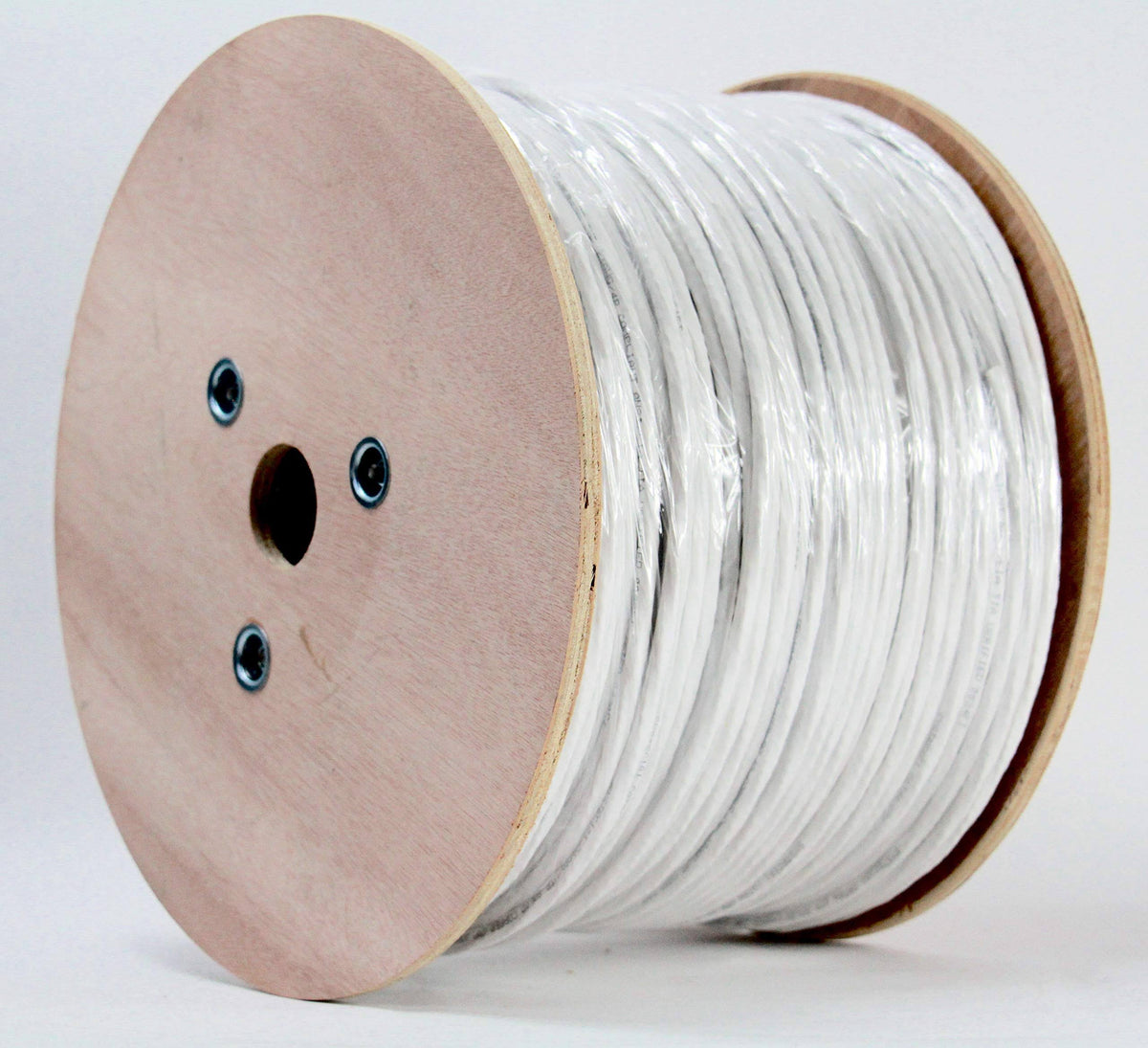 Cat6a Riser UTP Cable, Solid Bare Copper, 23AWG 650MHz, 1000ft Ethernet Cable C77482