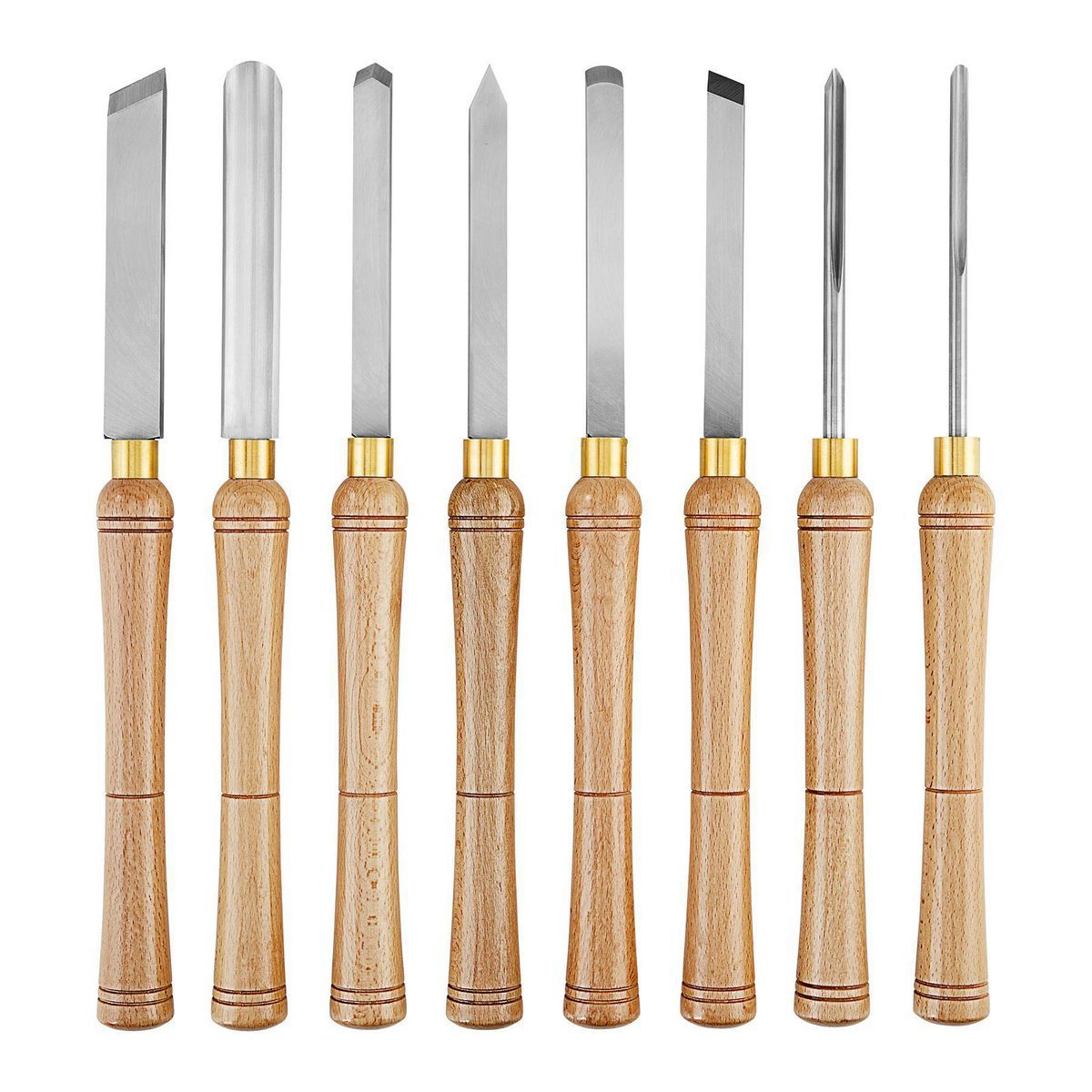 Wood Lathe Chisel Set, 8-Piece N532