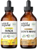 Maca Ashwagandha Lion's Mane Tincture 4 fl oz B931585