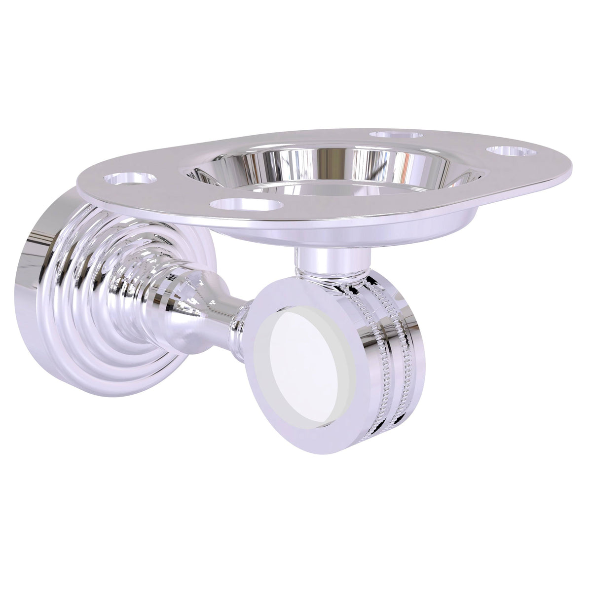 Polished Chrome Tumbler and Toothbrush Holder X820591