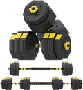 Adjustable Dumbbells Set 55LB 66LB 3 in 1 N363