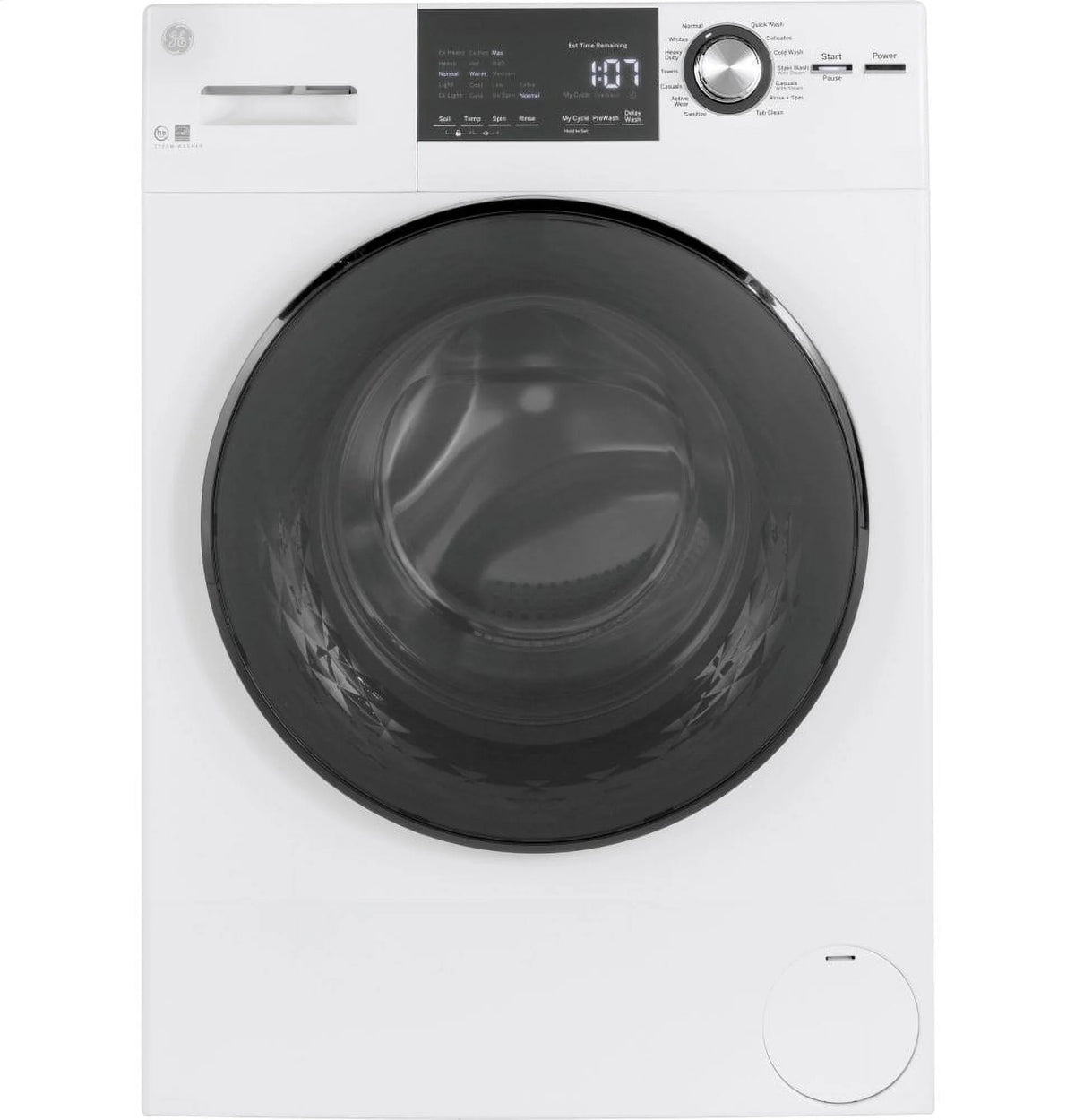 24 Frontload Washer with Steam 2.4 cu. ft. White K4864