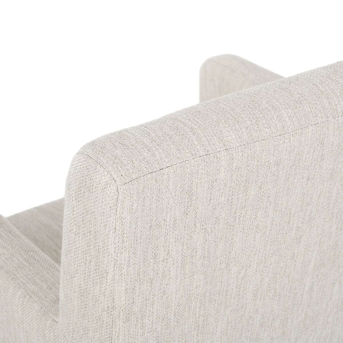 Beige Fabric Upholstered Wood 26 inch Counter Stools Set of 2 M284