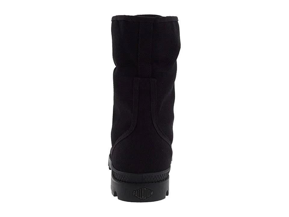 Black Canvas Boots A604337