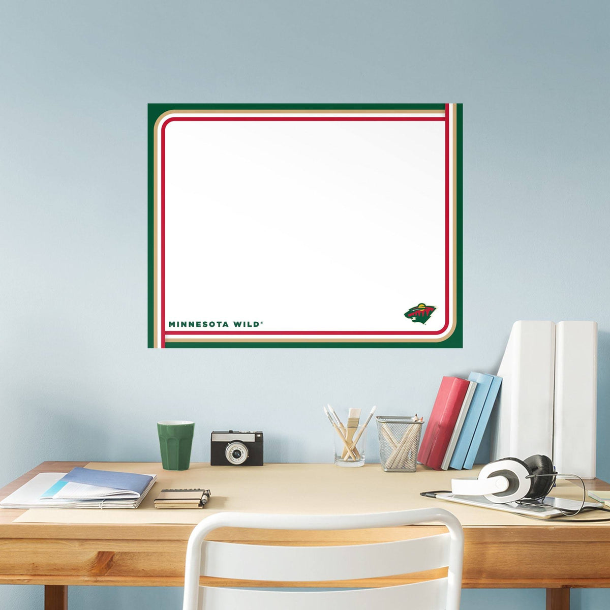Minnesota Wild Dry Erase Whiteboard Wall Decal B592
