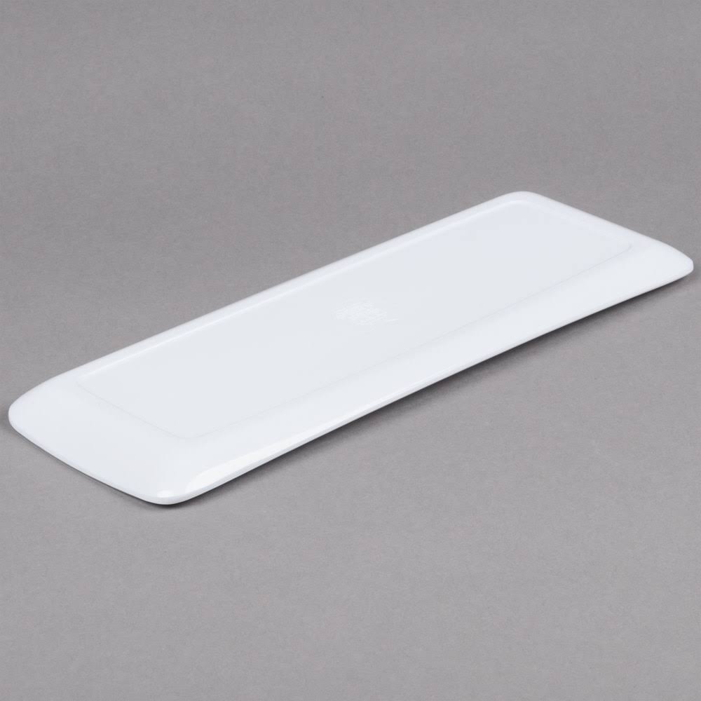 White Rectangular Melamine Platter M94619