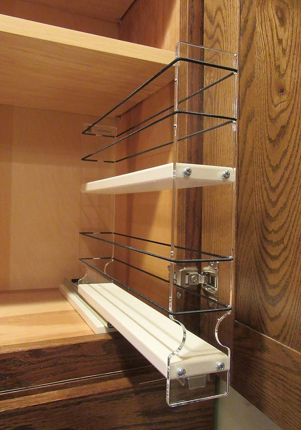 Vertical Spice Rack 10 Capacity Drawer Access J560