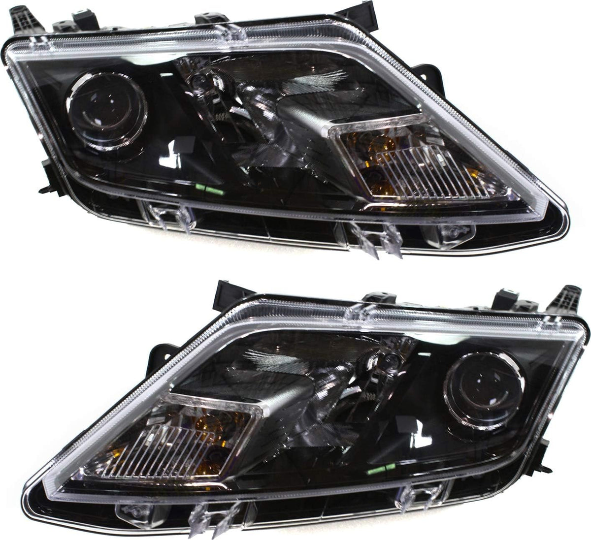 Headlight Assembly Set of 2 Driver and Passenger Side C12937