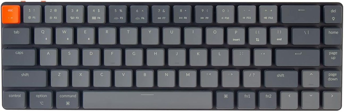 Ultra-Slim 65% Layout 68 Keys Wireless Mechanical Keyboard J808408