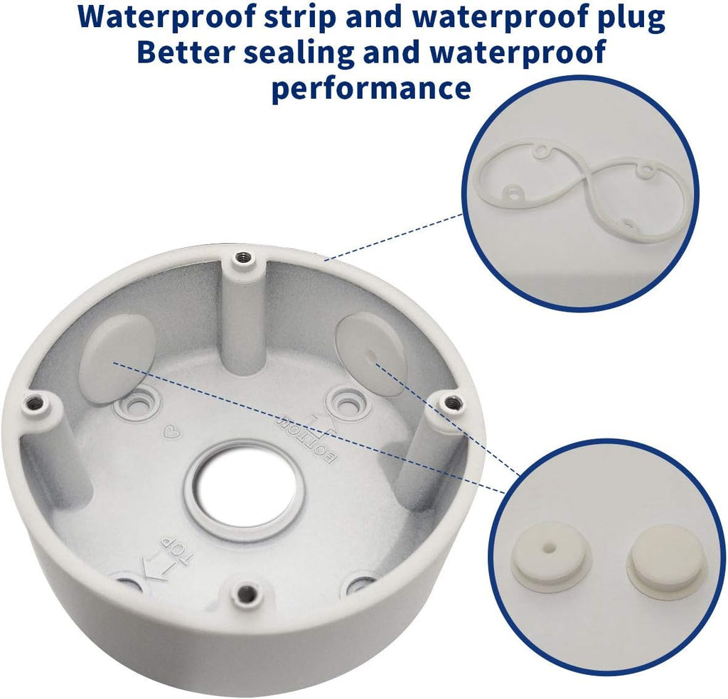 Bullet Camera Junction Box Mount Bracket 8 Set C73666