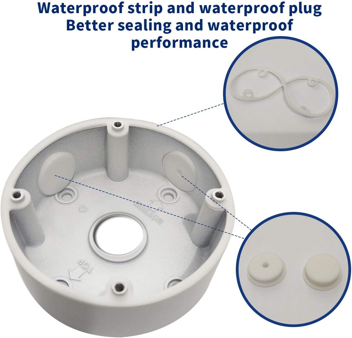 Bullet Camera Junction Box Mount Bracket 8 Set C73666