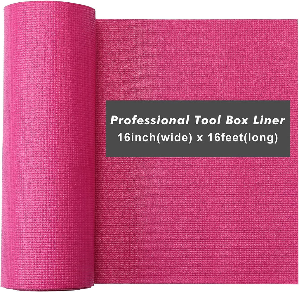 Rosy Pink 16 inch x 16 feet Tool Box Liner I21979