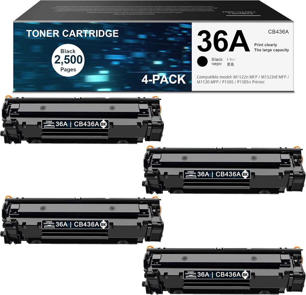Black 4 Pack Toner Cartridge I11857