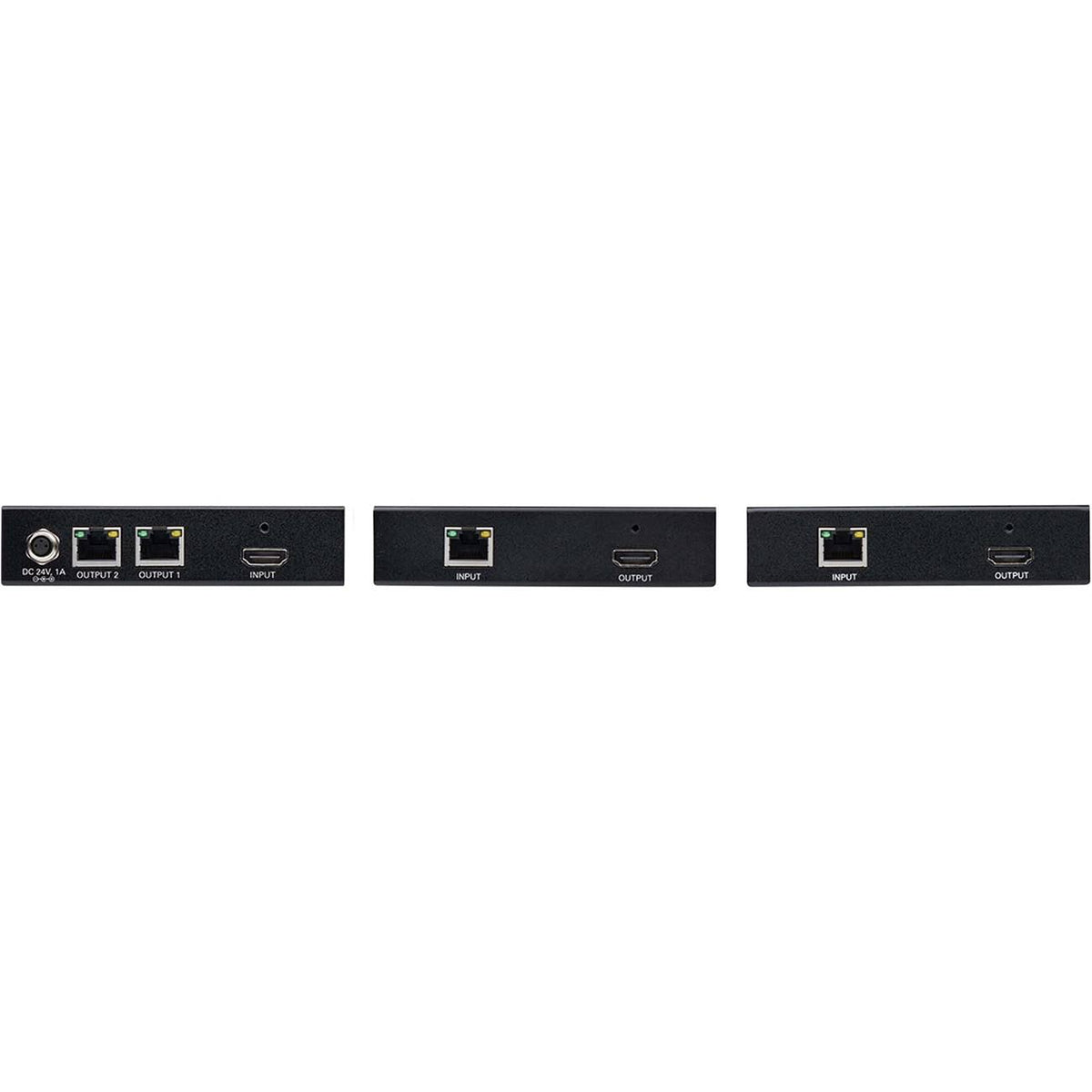 HDMI over Cat6 Splitter/Extender Kit with PoC, 2 Ports 4K x 2K @ 60 Hz M359893