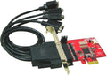 4 Port RS232 PCI Express Serial Adapter Card S263