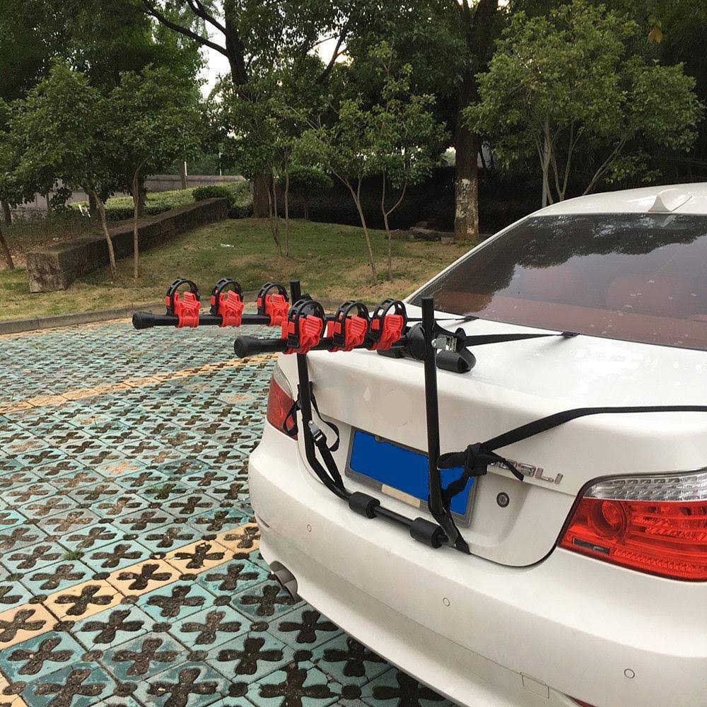 Portable 3-Bike Carrier Rack, Black P762040