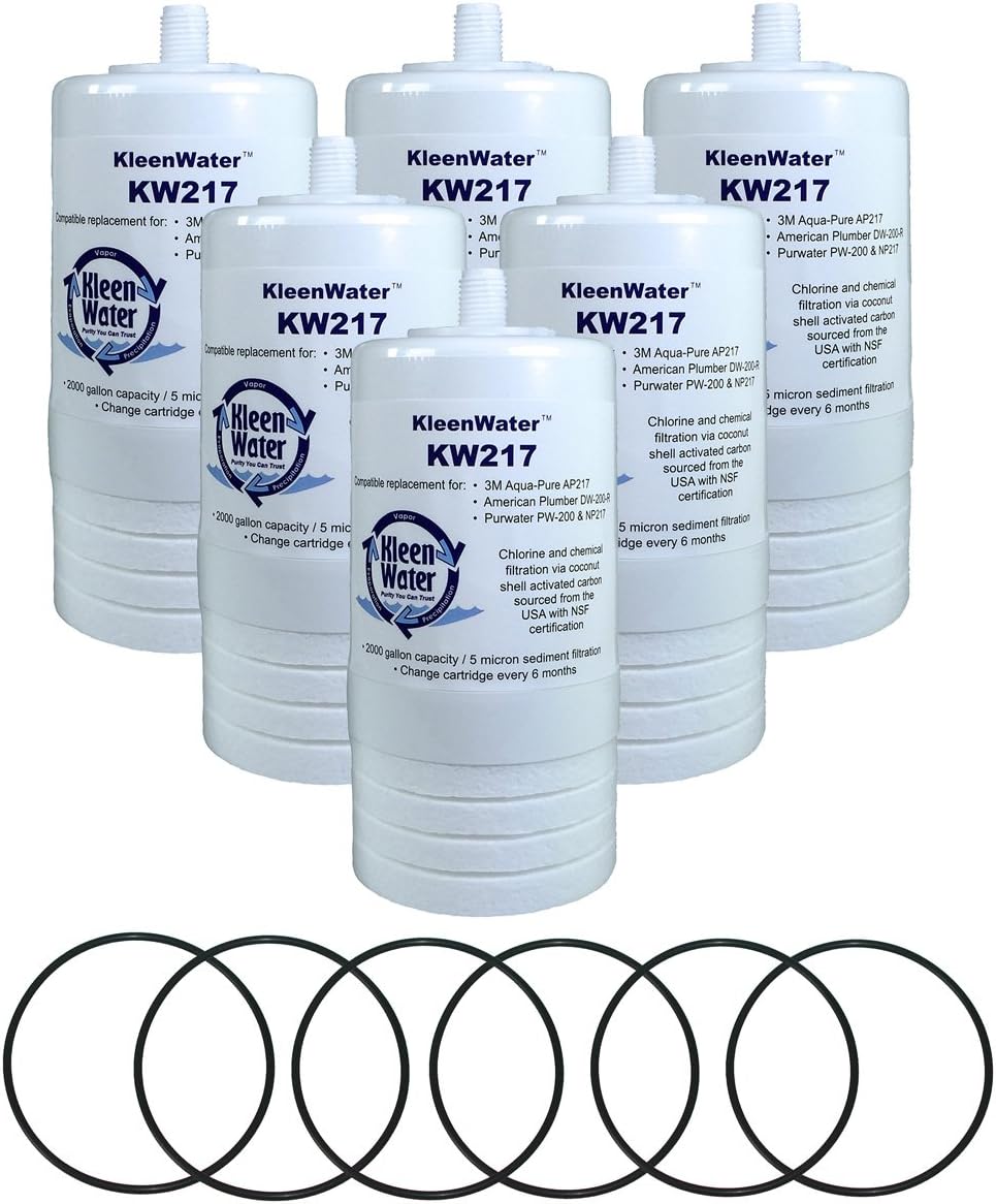 Water Filter Replacement Cartridges and O-rings Set Z865643