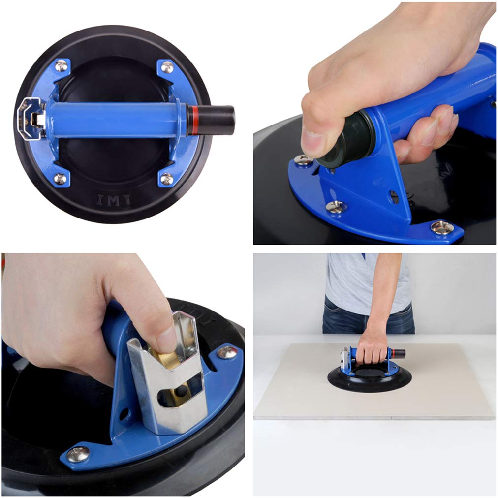 8 Glass Suction Cup with Metal Handle S9408