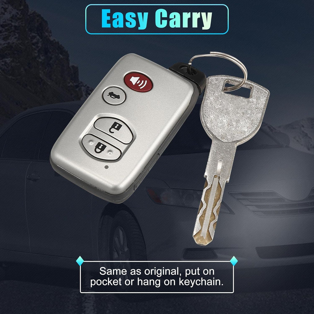 Replacement Keyless Entry Remote Car Key Fob 4 Buttons U570