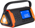 Emergency Weather Crank Radio 6000mAh Solar Hand Crank AM/FM/NOAA I4423