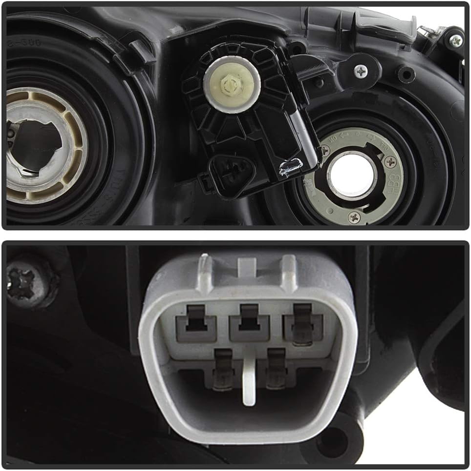 For 2013-2015 Lexus ES350 ES300h Halogen Model LED DRL Projector Headlights Headlamps Assembly Left+Right T96760
