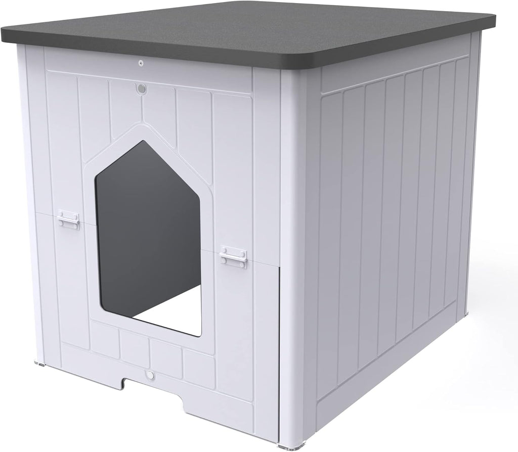 Enclosed Cat Litter Box Furniture J58232