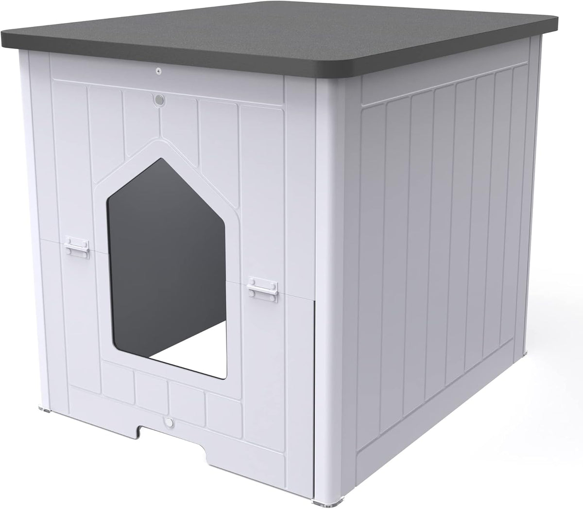 Enclosed Cat Litter Box Furniture J58232