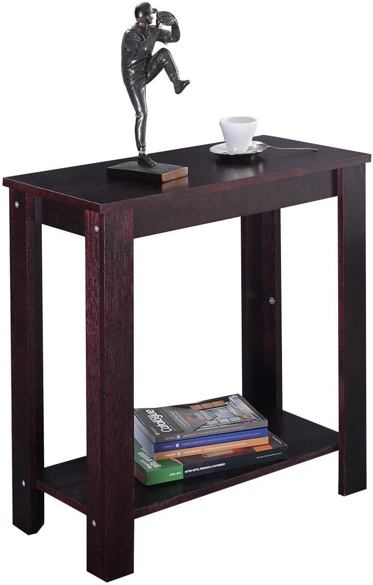 Espresso Wooden End Table K389