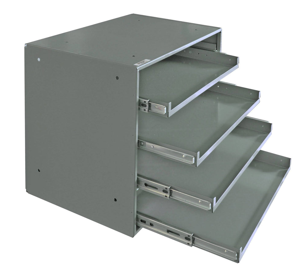 Gray 4 Drawer Cabinet G636709