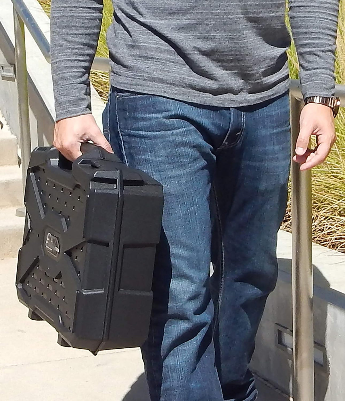 Hard Shell Projector Travel Case with Customizable Interior X2593