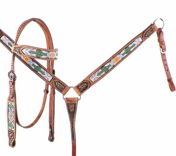 Beaded Inlay Tack Set T2795