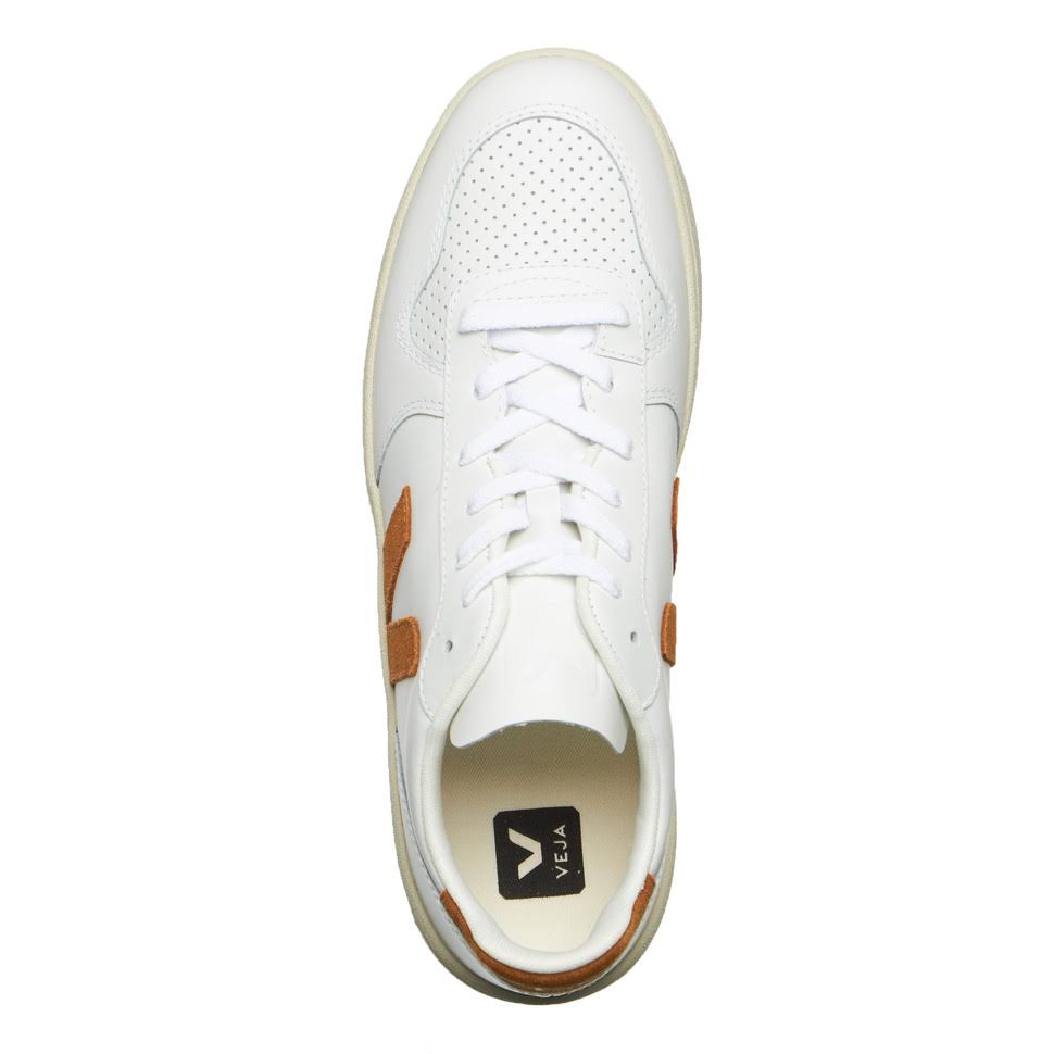 White Camel Leather Trainers G2239