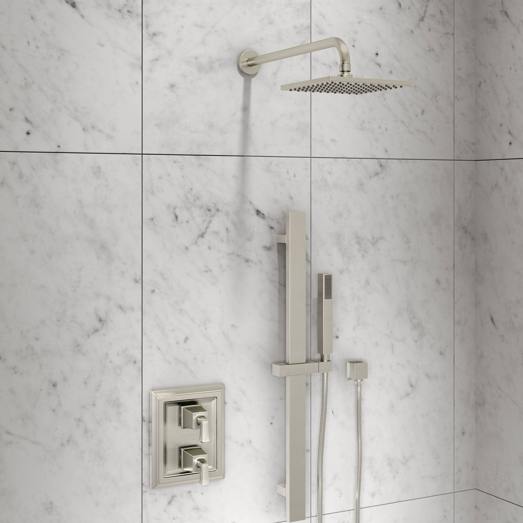 Satin Nickel Rain Showerhead X263439