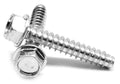 #10-16 x 1/2 Sheet Metal Screw Hex Washer Head Zinc Plated O3904