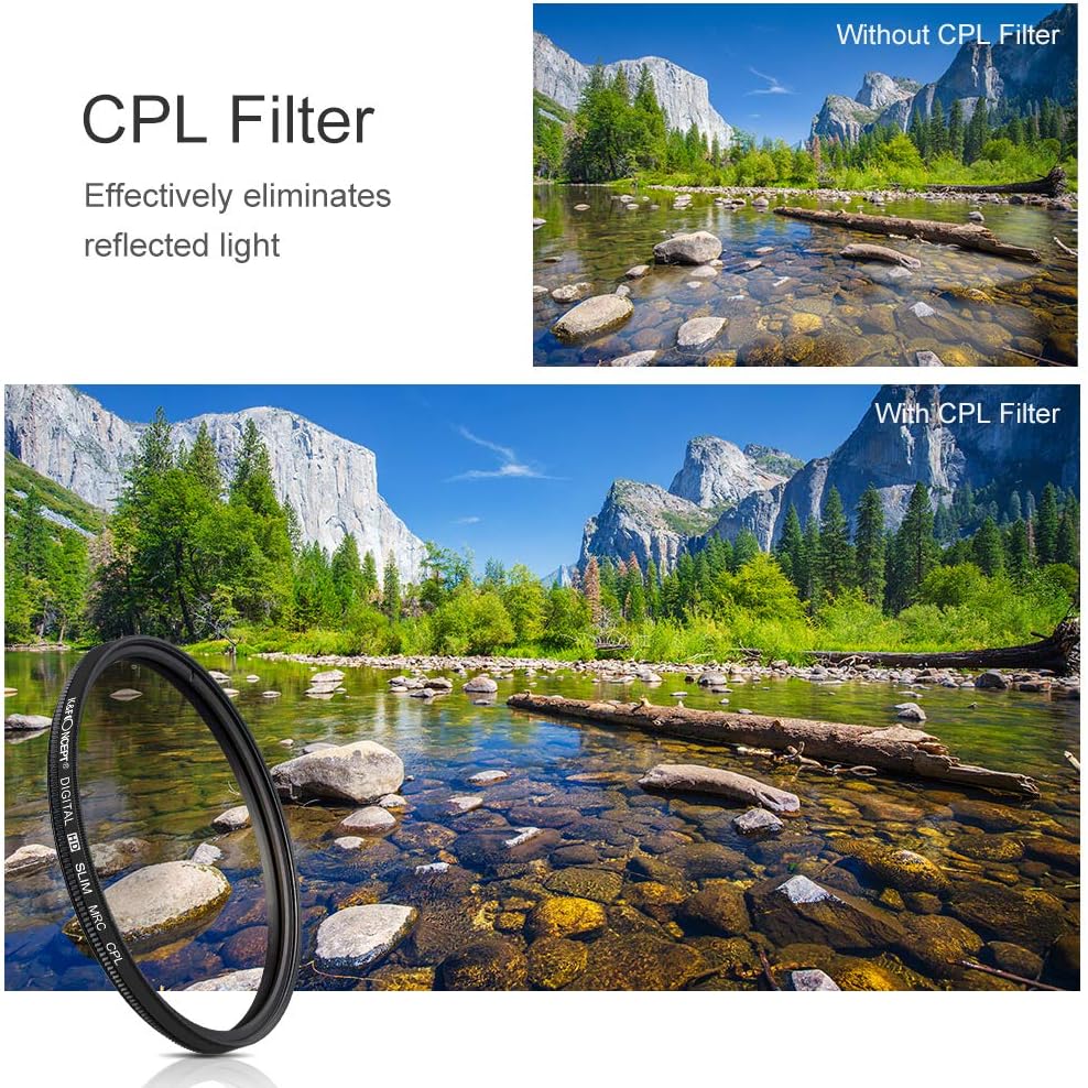 67mm ND1000 CPL Lens Filter Kit (2 Pcs) D31806