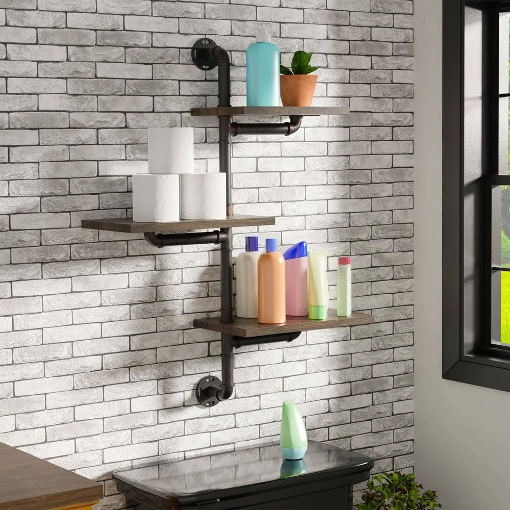 3-Tier Floating Wall Shelf O7468
