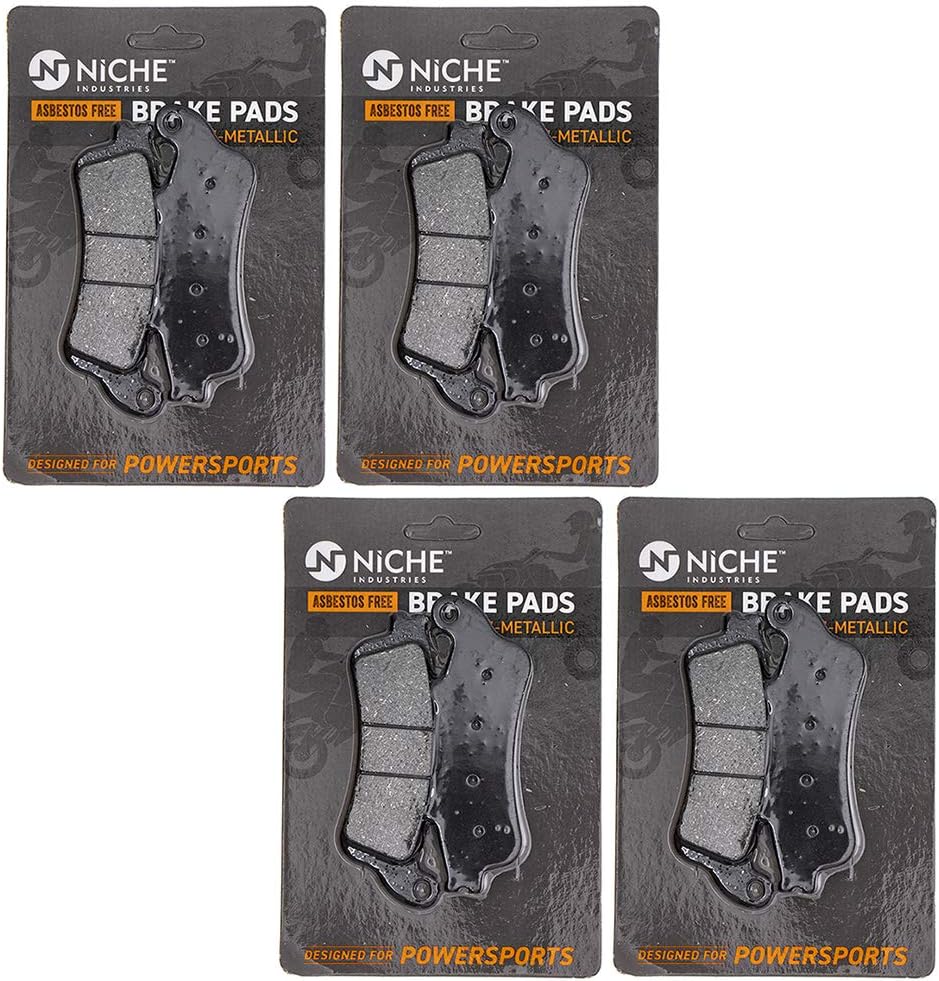 Brake Pad Set Semi-Metallic 4 Pack S2090