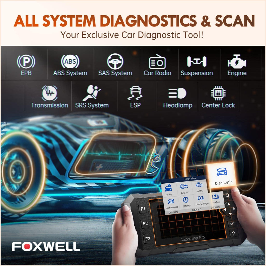 OBD2 Scanner ABS Bleeding Scan Tool All Systems Code Reader N6146