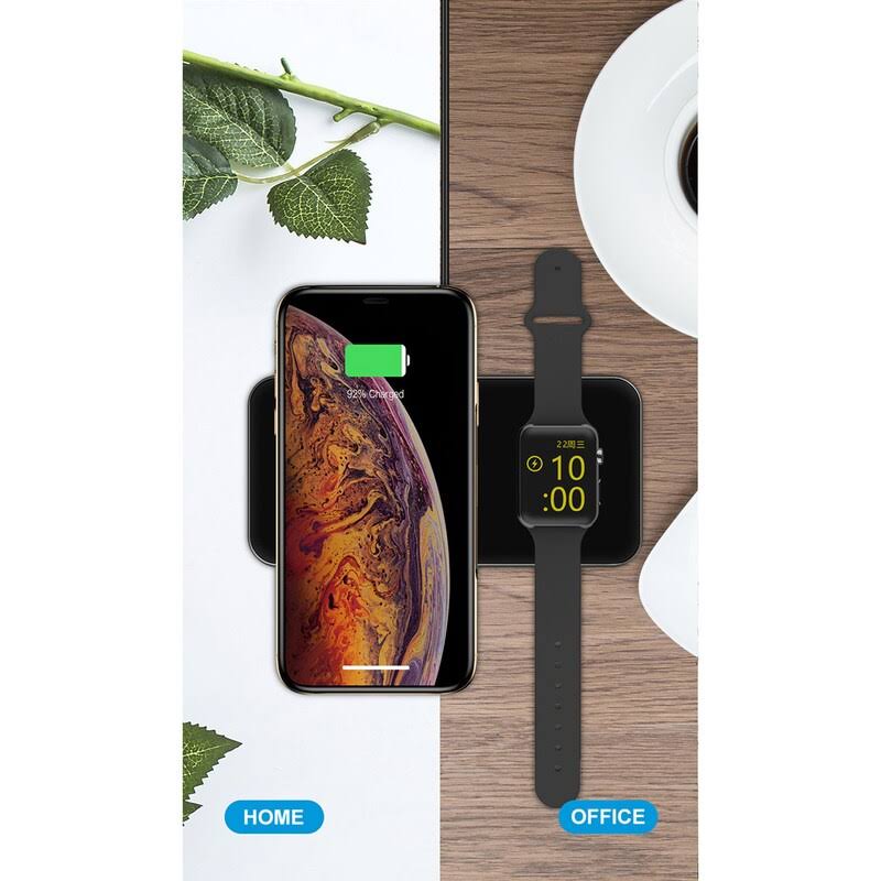 3 in 1 Glass Wireless Charge Pad T9065