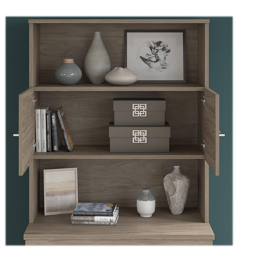 36x22W Tall Storage Cabinet with Doors and Shelves B5429