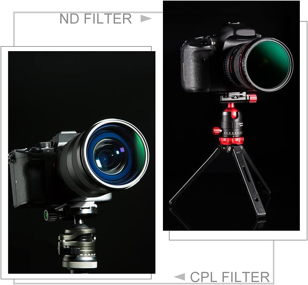 67mm ND1000 CPL Lens Filter Kit (2 Pcs) D31806