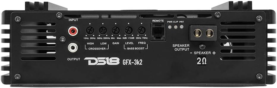 Car Audio Amplifier 3000 Watts Rms 2-Ohm X6827