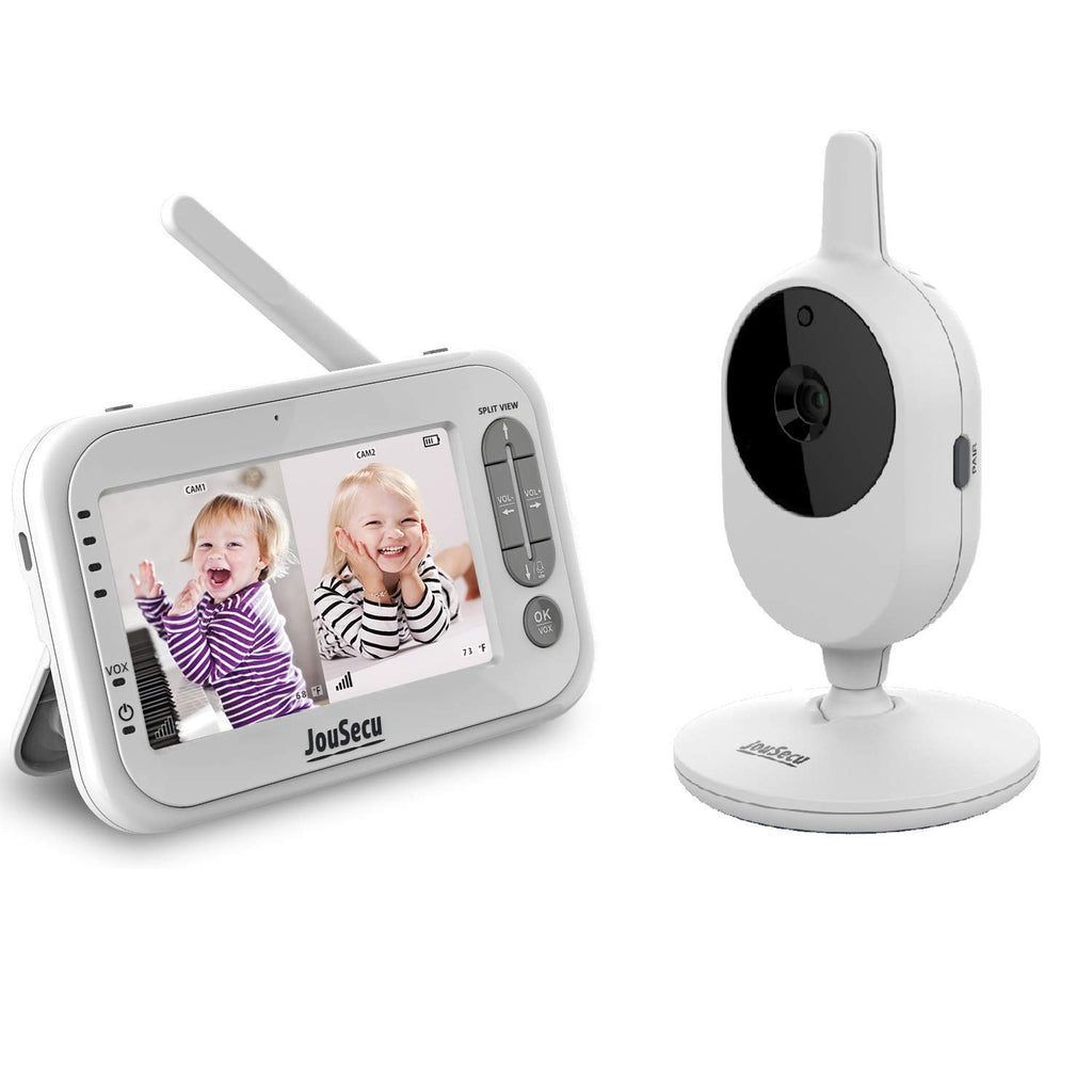Baby Monitor with Camera and Audio 4.3 Inches LCD Split Screen X7784