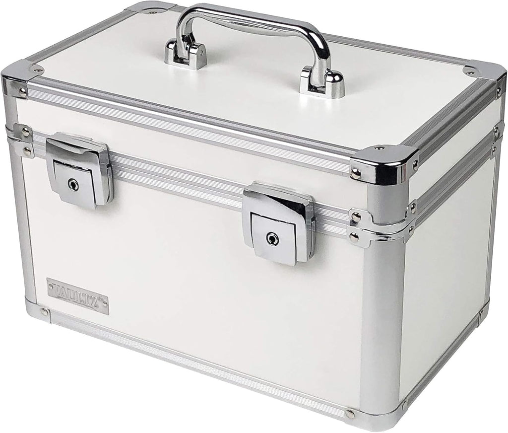 Black Medium Locking Storage Case with Dividers U1703
