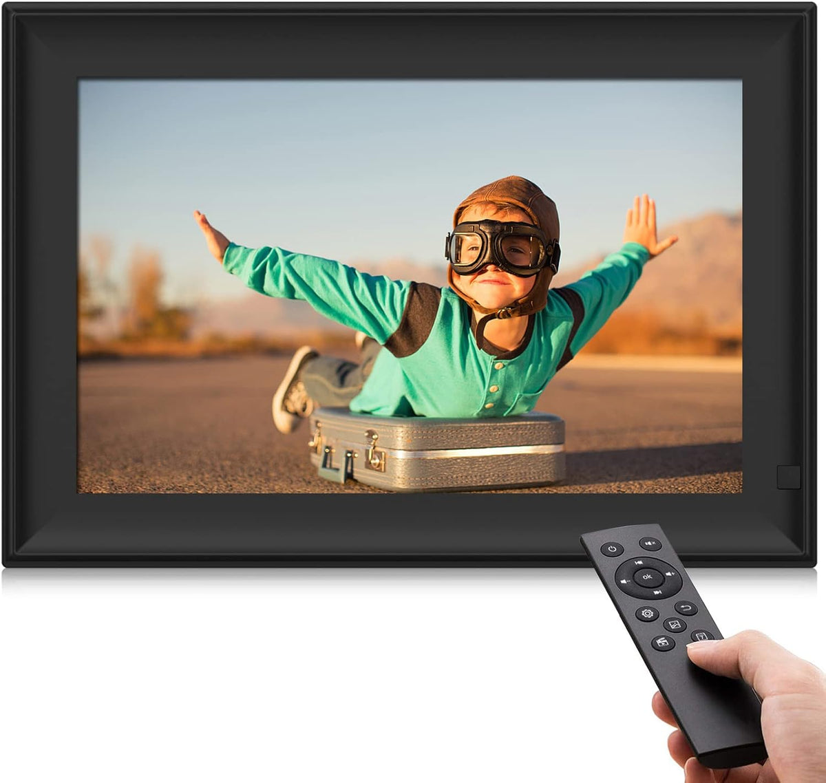 10.1 Inch LCD Digital Photo Frame with Remote Control O8996