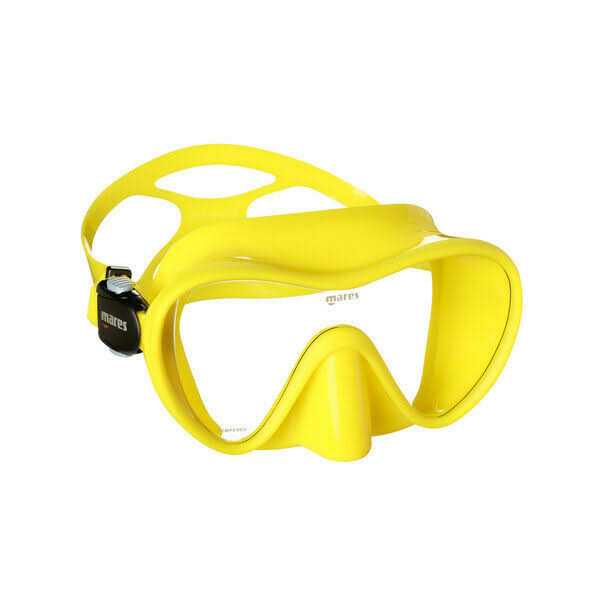Tropical Diving Mask Yellow with Clear Lenses I309488