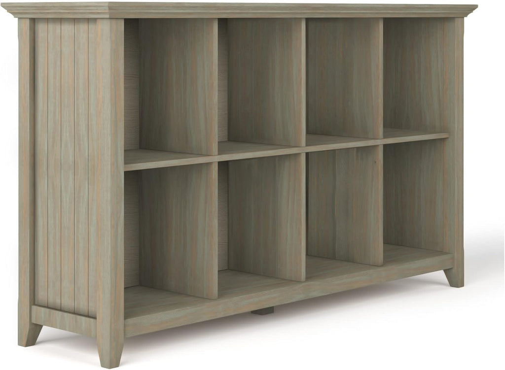 Solid Wood 8 Cube Storage Sofa Table E7806